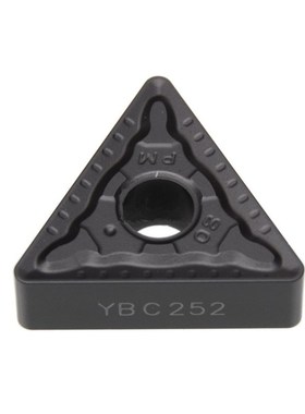 株洲三角数控外圆黑色钢件刀片160404 YBC252 TNMG160408-PM刀头