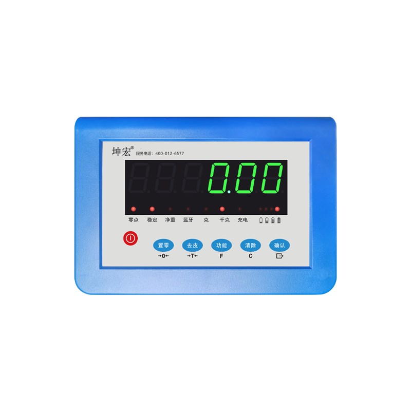 坤宏A3-2称重仪表显示器带RS232选配蓝牙485开关量输出modbus