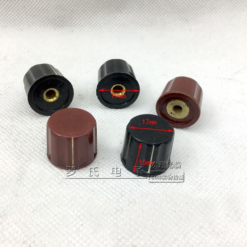 早期胶木旋钮开关帽电位器调节开关帽光泽度亮4内径