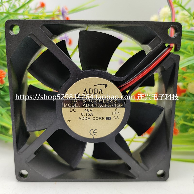 ADDA AD0848HB/VB/UB/XB-A71GL/A71GP F71DS 8025 48V散热风扇F71