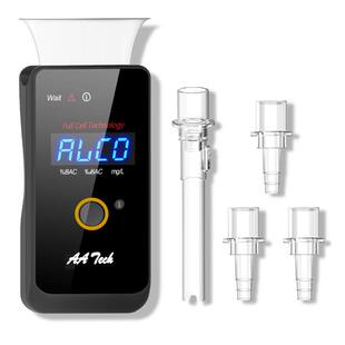 酒精检测仪AA2020 LED显示电化学酒精测试仪查测酒驾iBACheck跨境