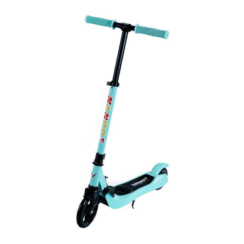 B-E2 儿童锂电池助力电动滑板车 外贸出口折叠两轮踏板代步车