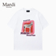 Mardi Mountain韩国正品 2026春夏款 官方旗舰店 黑白纯棉短袖 女t恤