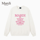 官方旗舰店Mardi 印花套头圆领女卫衣 款 Mountain韩国正品 2026春季
