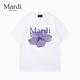 Mardi Mountain韩国正品 2026春新款 官方旗舰店 黑白纯棉短袖 女t恤