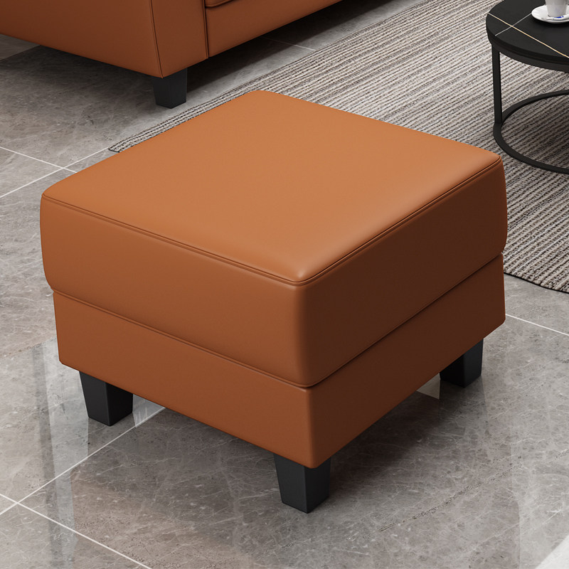 皮沙发配套脚踏可定制尺寸和颜色不单卖