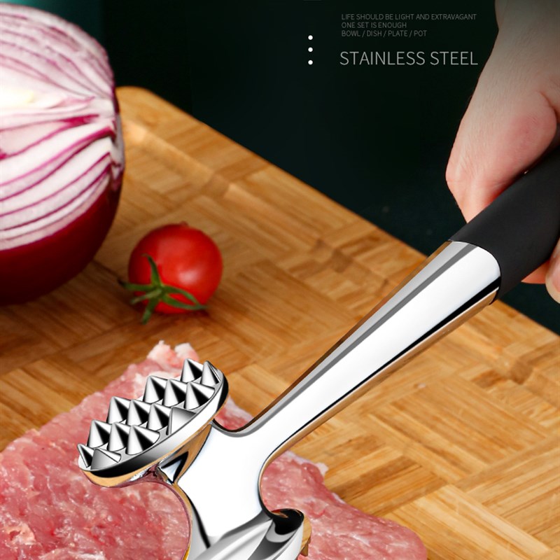 厨房神器砸牛g排锤子家用松肉锤断筋器打敲肉锤嫩肉牛扒拍打器工