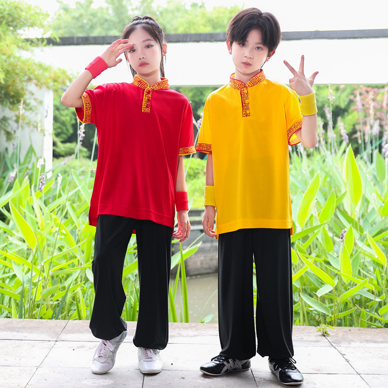 儿童武术服功夫男女童幼儿园少儿暑假训练学生武术练功表演出服装