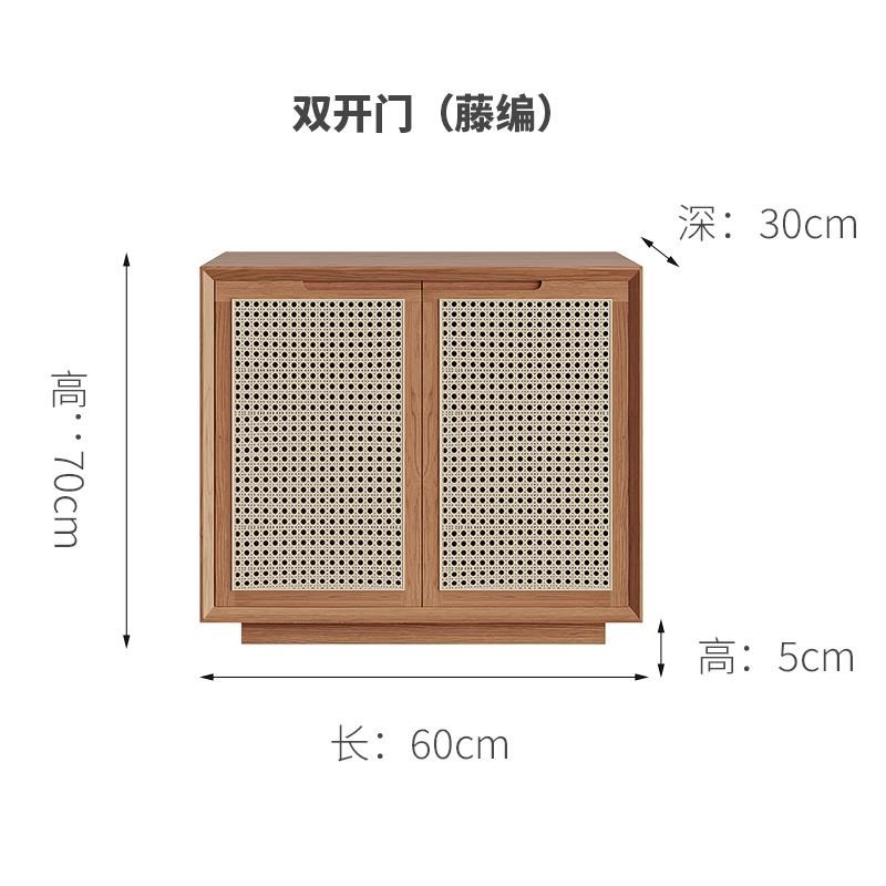 实木藤编客厅鱼缸底柜水r族箱底座储物定制办公室公司鱼缸架子桌