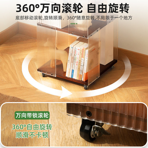 旋转书架落地置物架书柜子家用储物柜儿童客厅展示架立Z架简易实