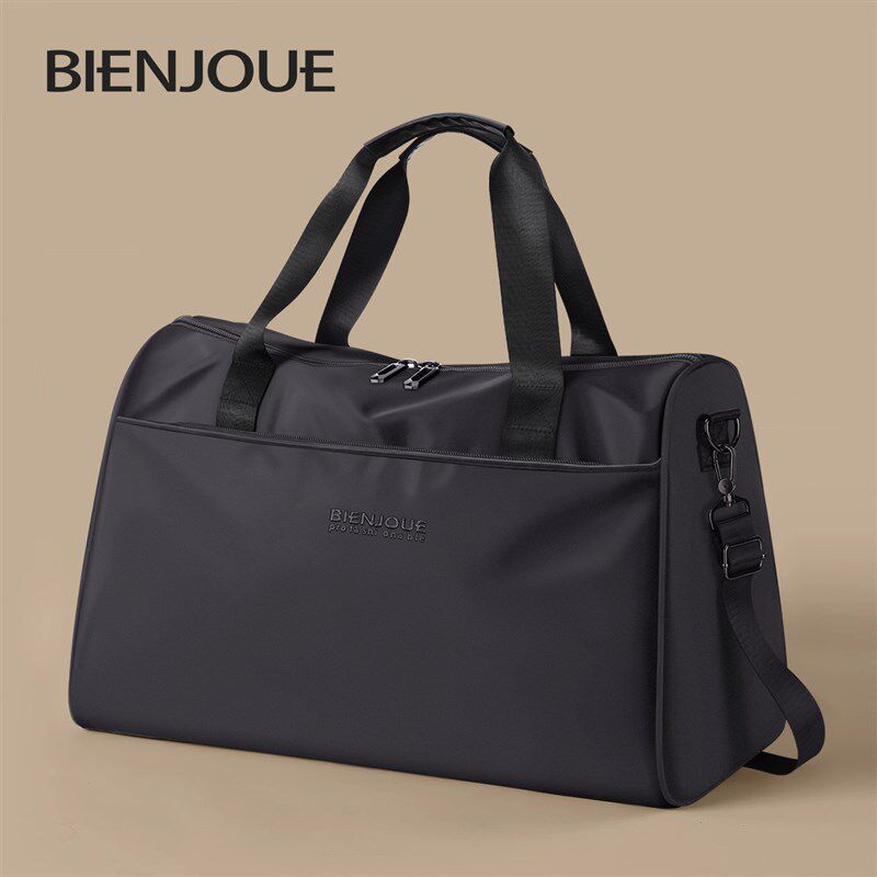 手提旅行包男款大容量短途行李包轻便旅游健身包女出差商务登机包