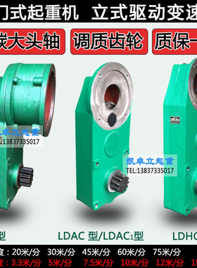 龙门行车LDB立式减速机300 400轮大车运行LDACH20 30分米驱动变速