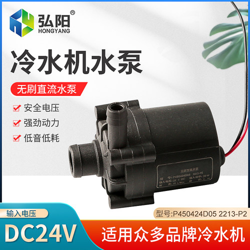 无刷直流水泵DC24V无刷电机30W小水泵P450424D05冷水机专用水泵