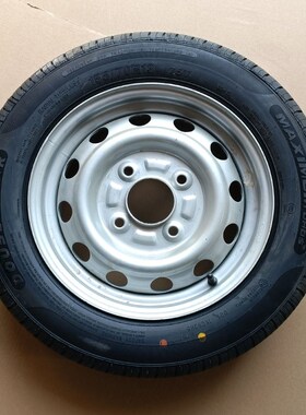 雷丁S50 D80比德文V7电动汽车轿车备胎钢圈轮胎外胎155 70R13轮毂