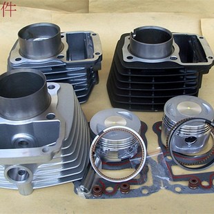 CG150套缸力帆150大运隆鑫欧2国3顶杆机三轮车气缸中缸体活塞环