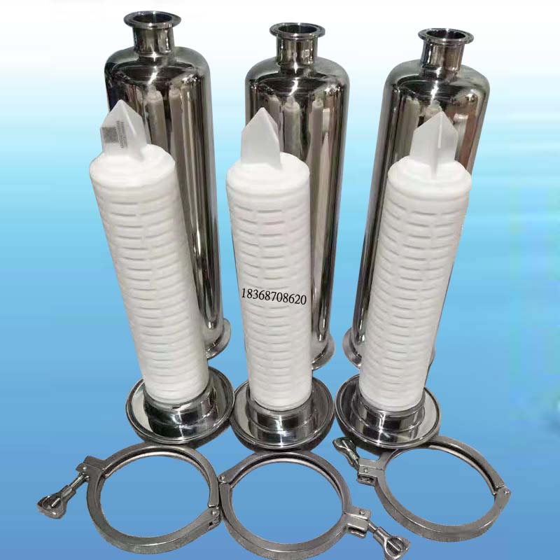 新品304不锈钢卫生级空气过滤净化器食品级管道过滤器直通过滤器