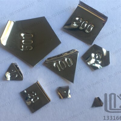 1 2 5 10 20 50 100 200 500mg 毫克 不锈钢砝码 微量天平M1等级