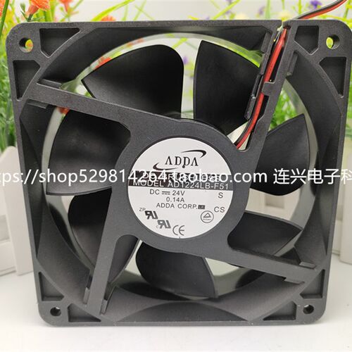 全新协喜ADDA 12038 24V0.14A AD1224LB-F51服务器变频器散热风扇