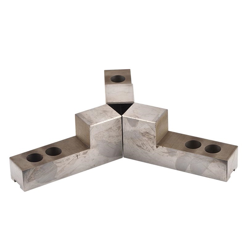 中空中实软爪非标油压生爪液压卡盘L型加高加长6 8 10 12 15寸