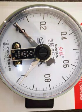 红旗仪表厂家直销电接点压力表YX-150 水泵消防电子开关220~380V
