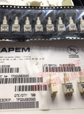 TP32WS83565进口法国APEM 按钮开关贴片3脚自复位按键开关0.4VA