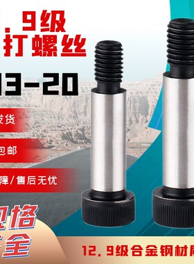 塞打螺丝等高螺丝限位螺丝12.9级内六角高强度模具配件 D13D16D20
