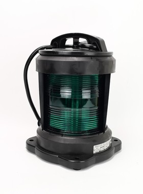 全塑单层船用航行灯信号灯CXH1/2/3/4/6-11P绿色左右舷灯65W正品