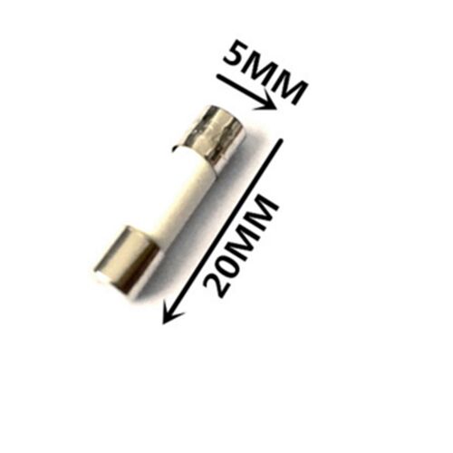正浩RO55熔断器 2A R055 陶瓷保险丝管 250V 2A 5X25mm 100个/盒