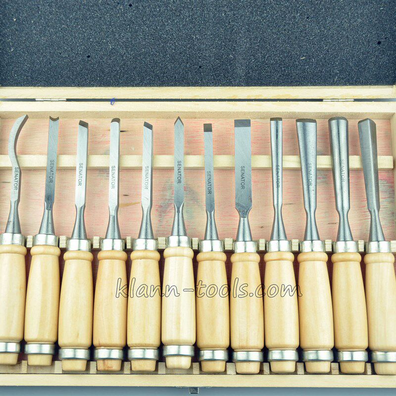 英国SENATOR木工雕刻刀12件组套SEN-597-3960K克伦威尔木工工具
