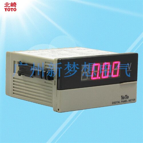 YOTO北崎DK3-AA/AV/DA/DV三位半数显交流直流数字电压电流表