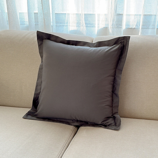 床头靠枕大靠背垫55x55全棉大号靠垫套65x50x45抱R枕套不含芯60x8