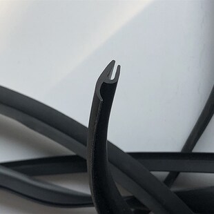 适配标致207 307 308 408 508前挡风玻璃下装饰T条集雨板胶条雨刮