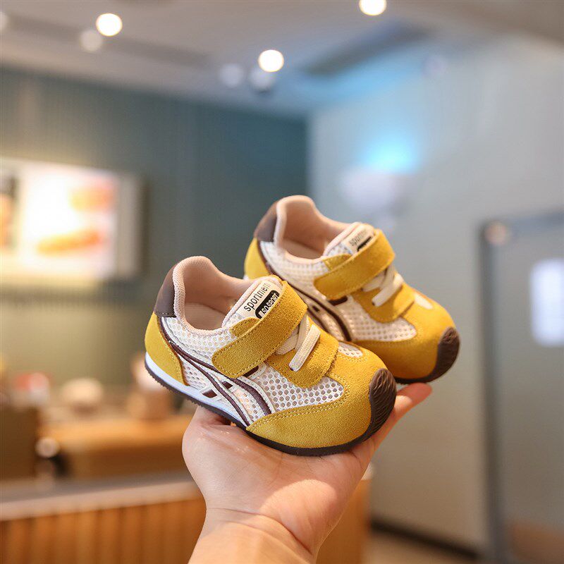 夏季宝宝软底学步鞋透气网面男童婴儿鞋子1一2-3岁女宝Z网鞋儿童