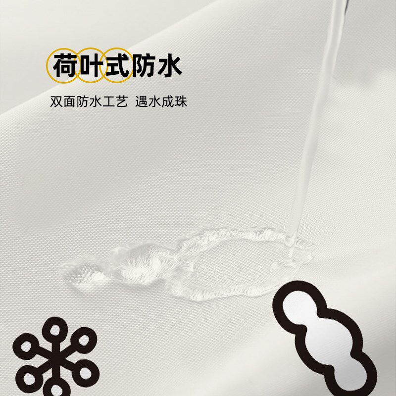 圣诞浴帘防水布i防霉加厚卫生间淋浴帘洗澡隔断帘浴室挂帘门帘