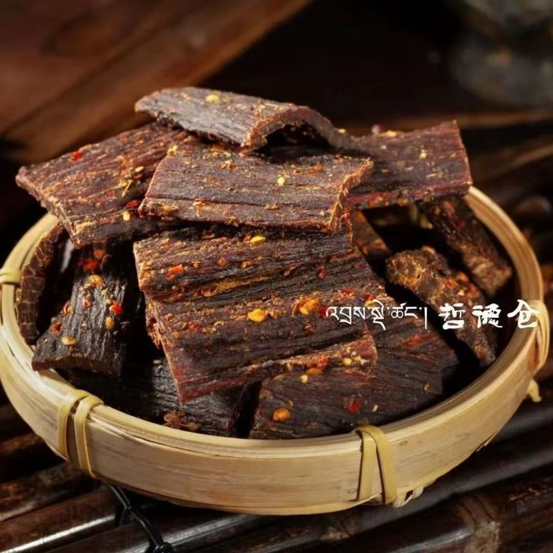 西藏特产风干牦牛肉干风味香辣手撕正宗高原牛肉味麻辣休闲零食