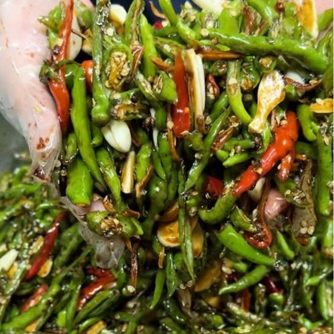 特辣油辣椒腌辣椒邳州当地辣椒王小丫自制