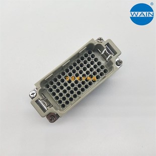 72针72芯公插 航空插头WAIN唯恩哈丁重载连接器 072 ILME HDD
