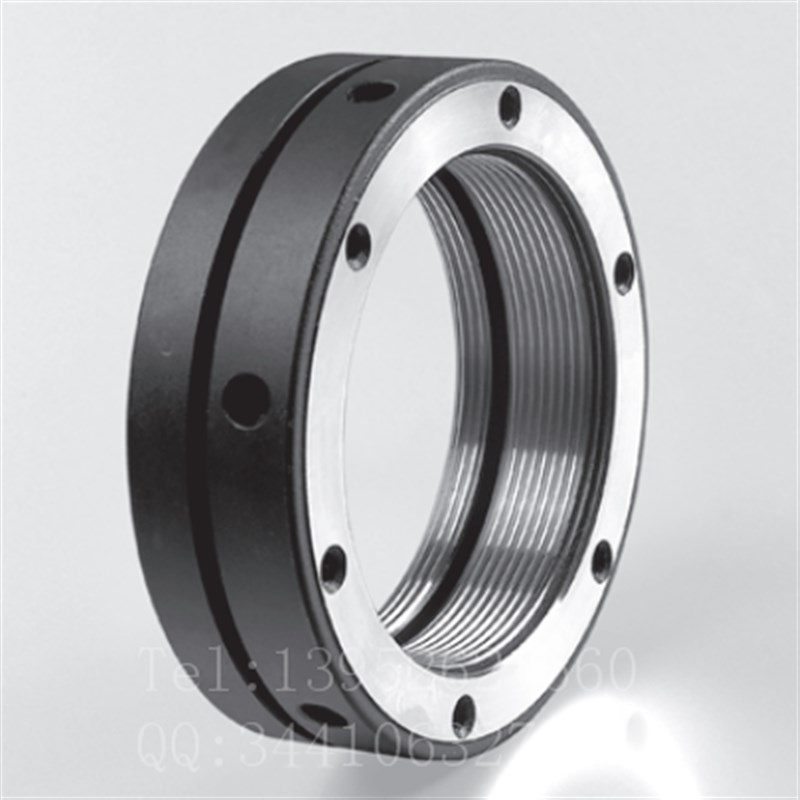 精密滚珠丝杆缩紧圆螺母SWT/K型M90*2P轴向端面锁紧螺母帽 思维特