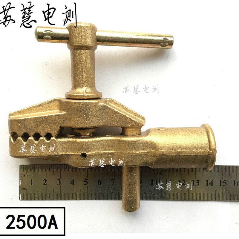 1000A接地夹2000A-2500A旋转地线夹焊机配件 2500A大电流测试夹