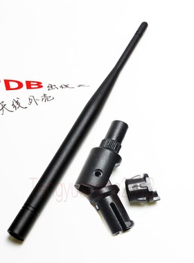 6dBi胶套无线路由器胶套170mhz5G天线多频率保护套出线式wifi新款