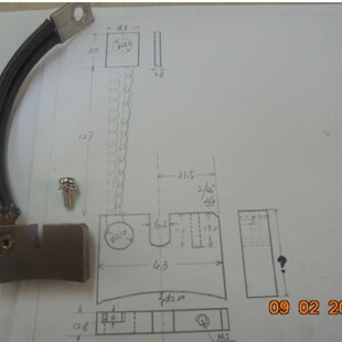 13X43X36电机碳刷J164