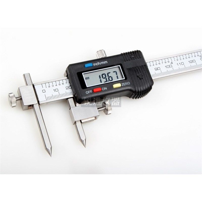 【上海恒量中心距数显卡尺/游标卡尺5-150/200/300
