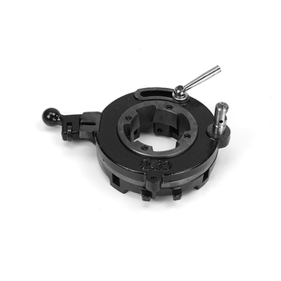 虎王套丝机通用SQ50B1板牙头总成手开式 板牙架公制开牙头 自开式