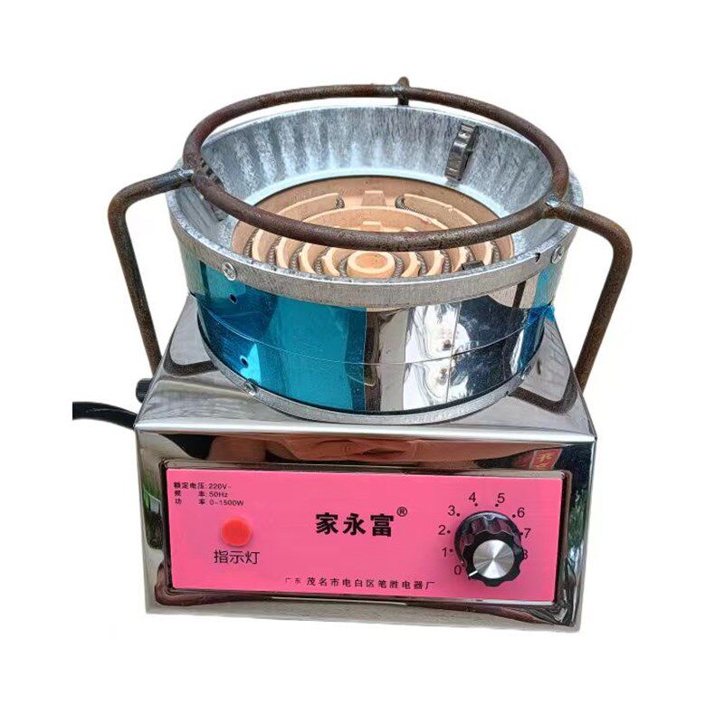 恭城油茶制作工具电炉丝灶凹形油茶灶温控电炉1500瓦无极旋转开关