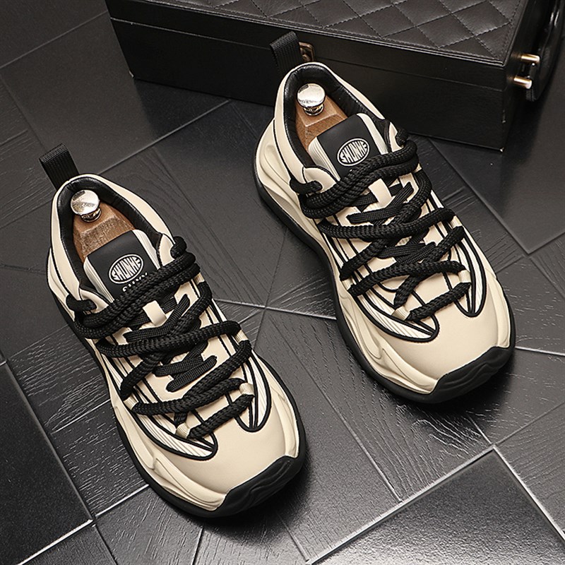 厚底老爹鞋增高鞋子冬季新品休闲鞋潮男网红爆款运动鞋小众炸街鞋