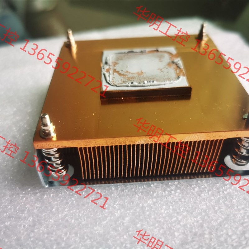议价 研华免风扇纯铜1155散热器,1U机器可用