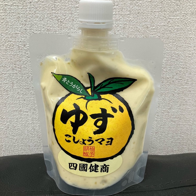 日本高知县四国健商柚子胡椒蛋黄沙拉酱 味噌酱拌饭酱调味料