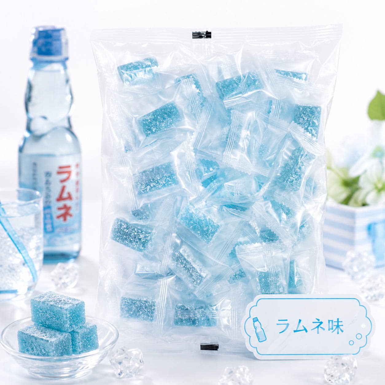 日本波子汽水软糖寒天果汁软糖