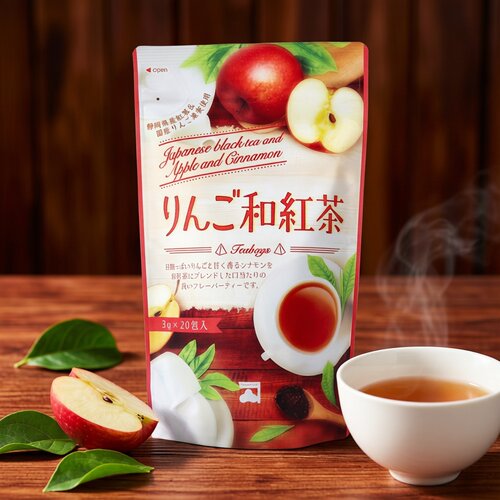 静冈无糖日式红茶苹果草莓红茶