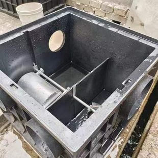 智能雨污水分流器自动楼宇地污过滤设备塑料截污雨水污水分离器